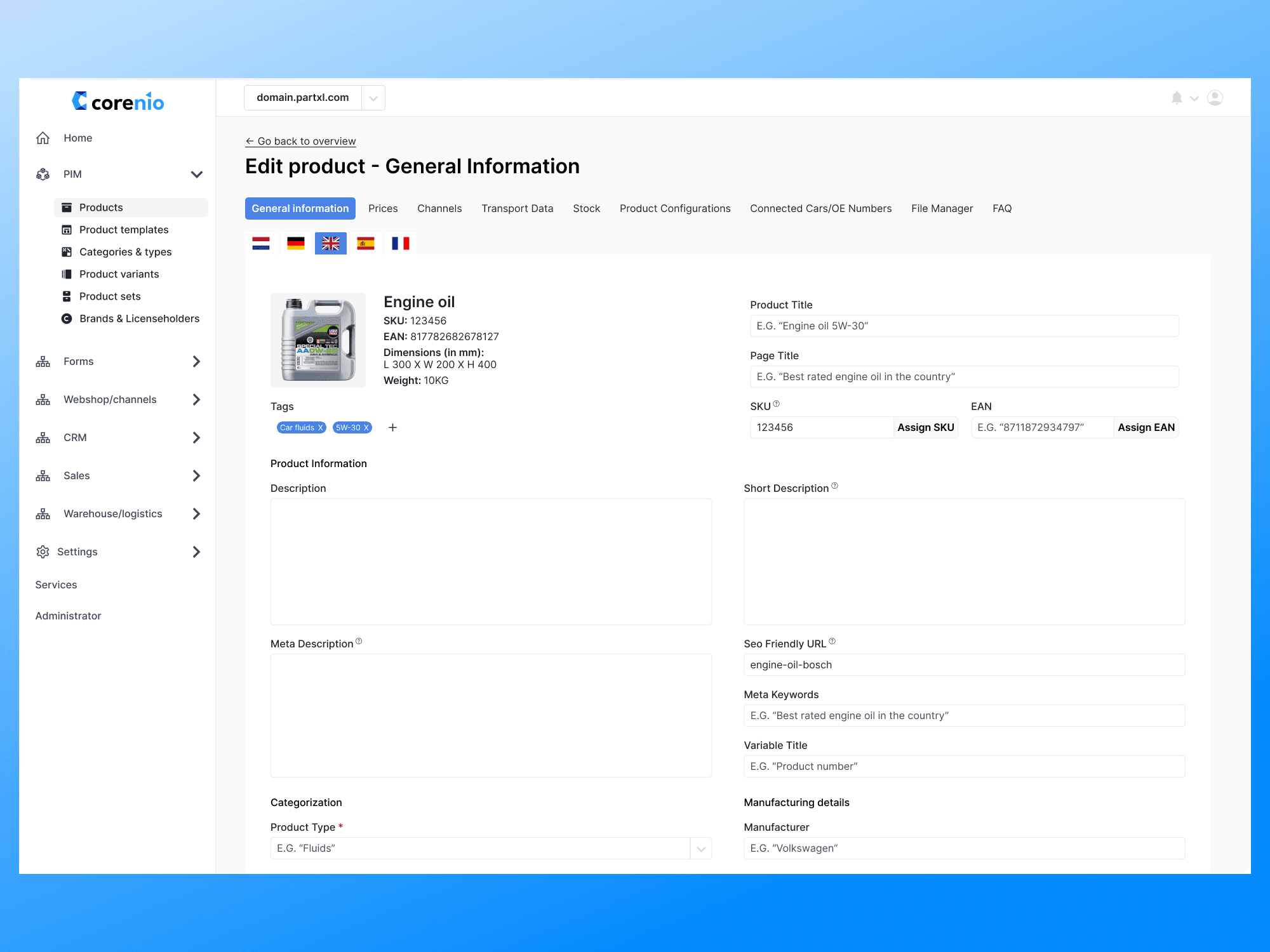 Redesigning PIM System UX/UI