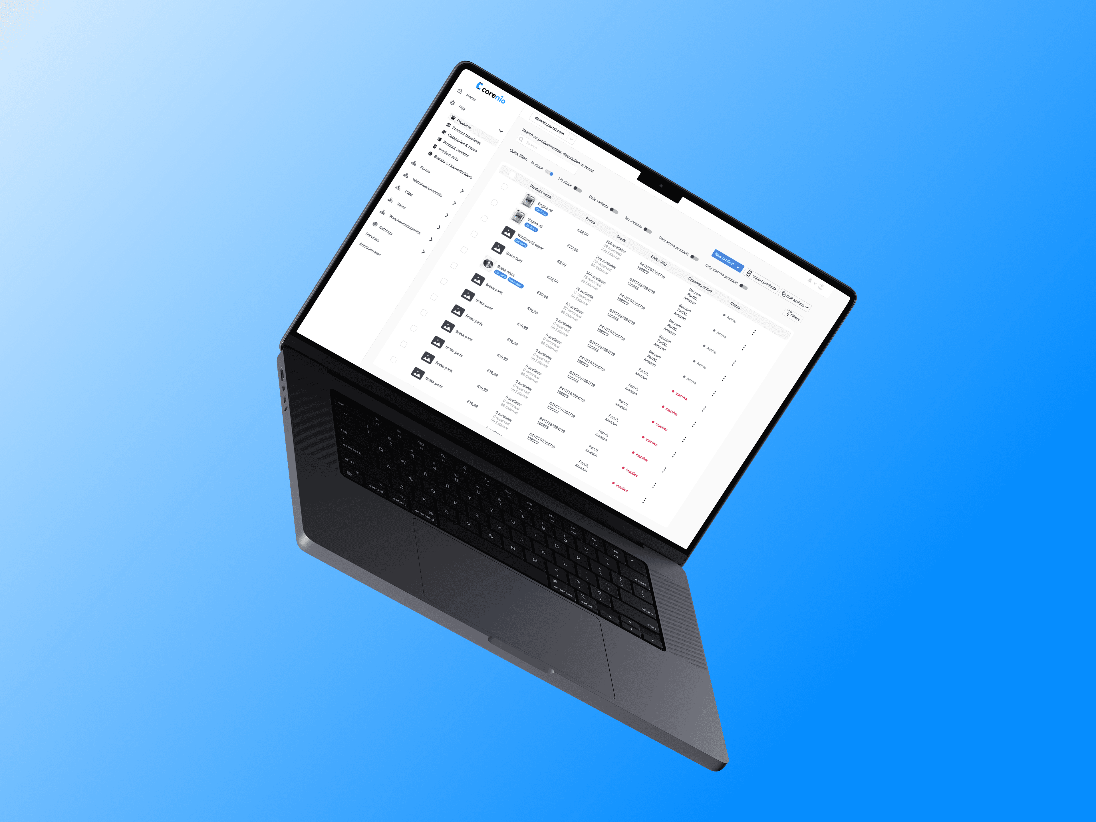 Redesigning PIM System UX/UI