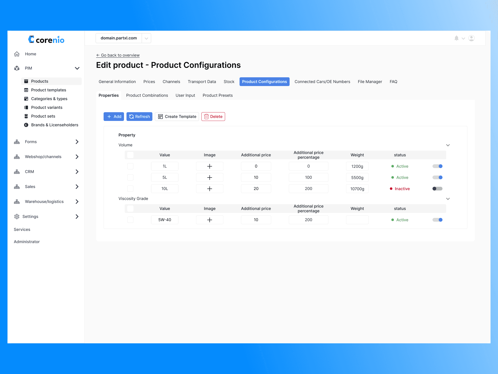 Redesigning PIM System UX/UI